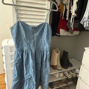Denim blue Sabrina carpenter dress